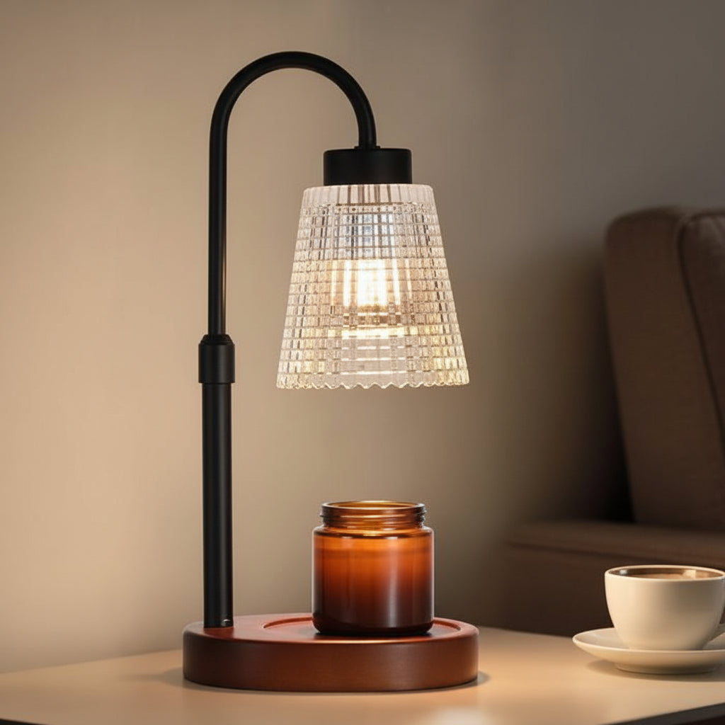 Candle Warmer Lamp Timer Dimmable Adjustable Height Wax Melting Lamp