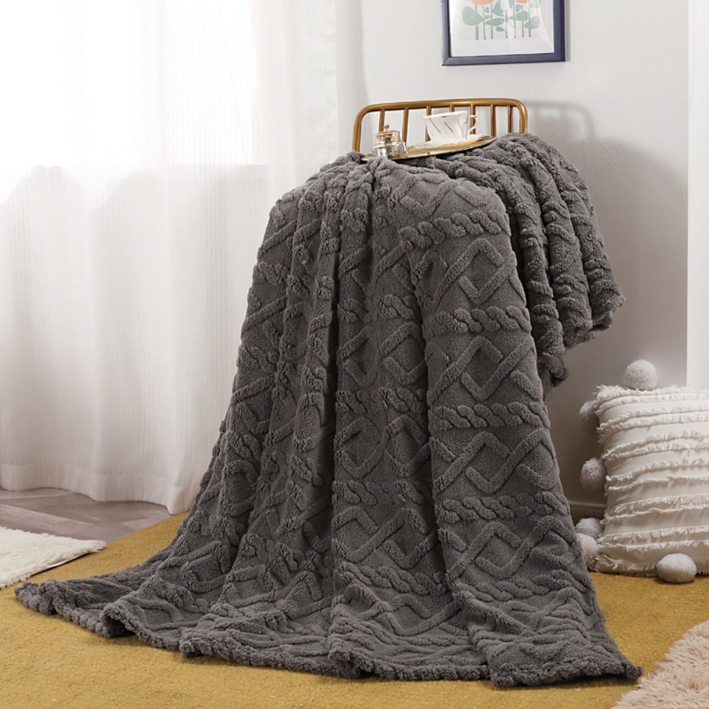 Plaid en polaire Cozy Cloud Haven pour chaleur et confort