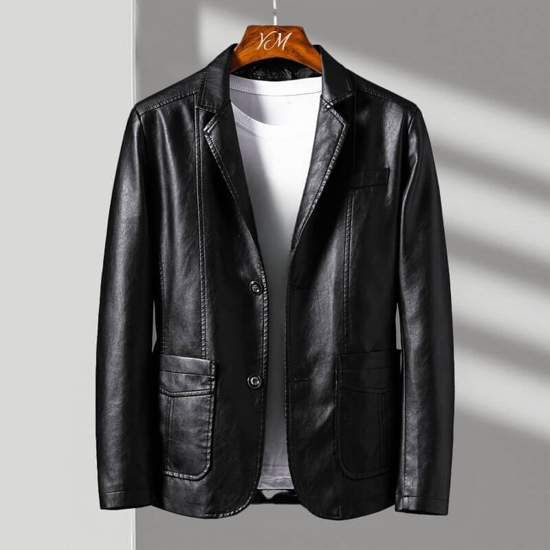Luceno | Men’s Italian Leather Coat