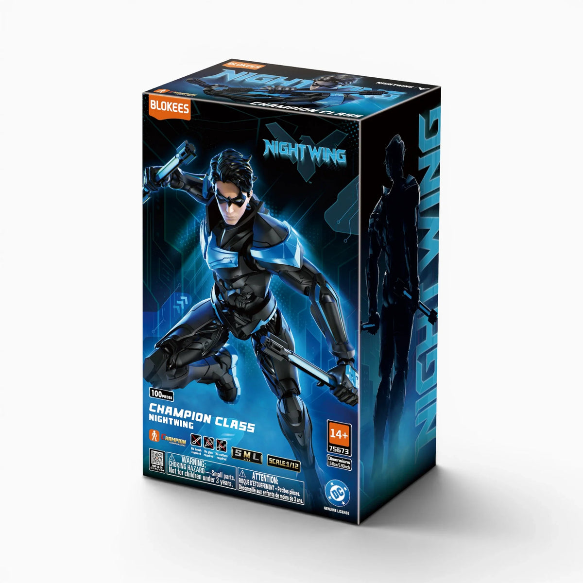 Nightwing beweegbare modelkit - Blokees
