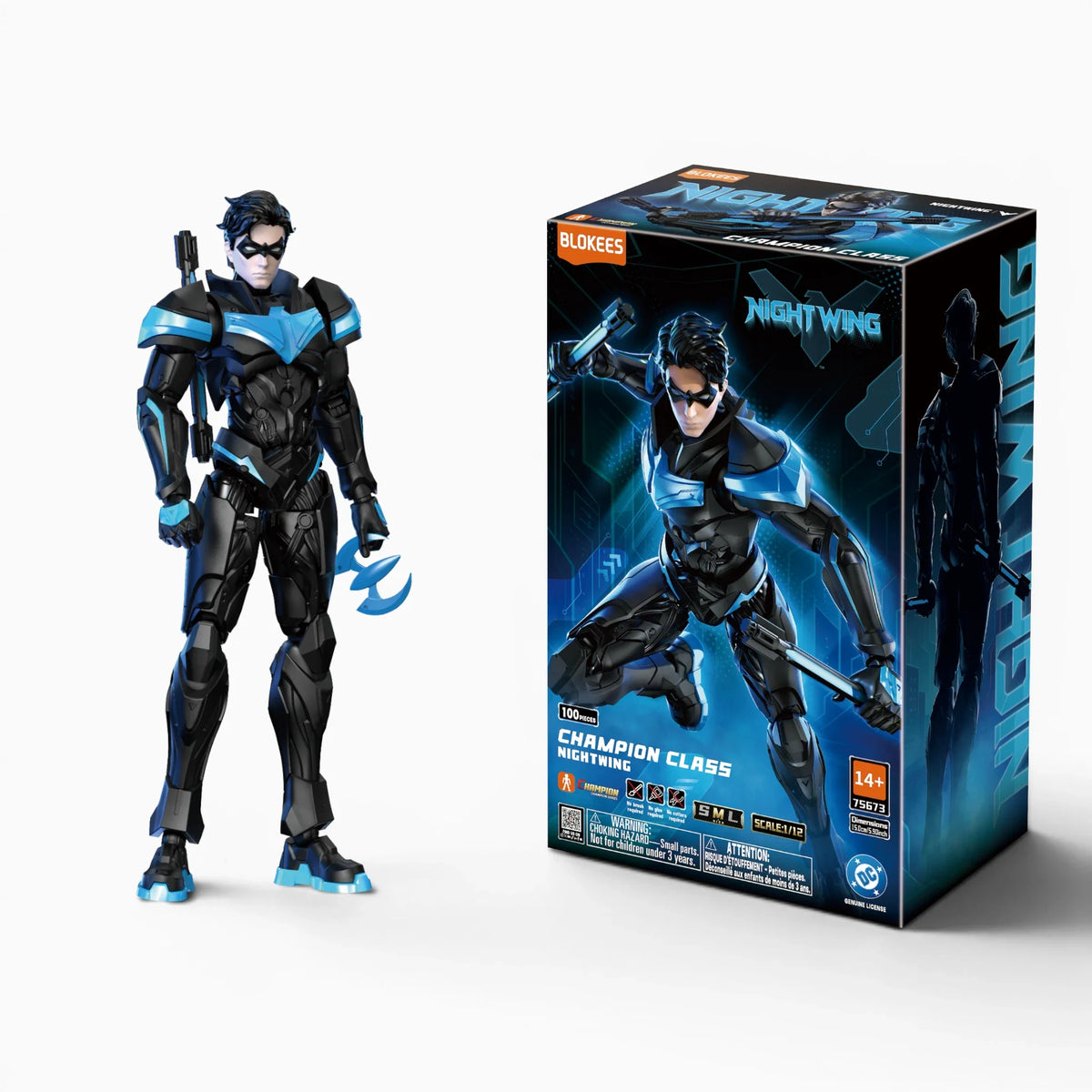 Nightwing beweegbare modelkit - Blokees
