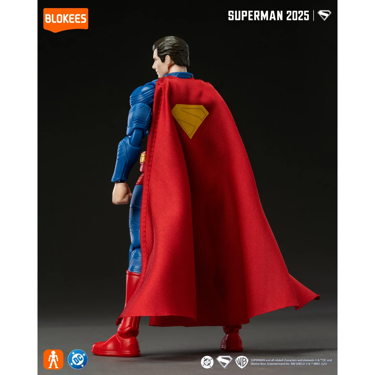 Superman (2025) bewegliches Modellbauset - Blokees