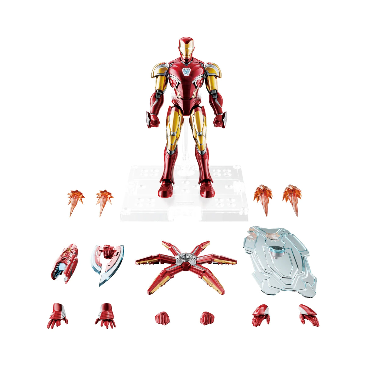 Iron Man MK85 gearticuleerde modelbouwset - Blokees