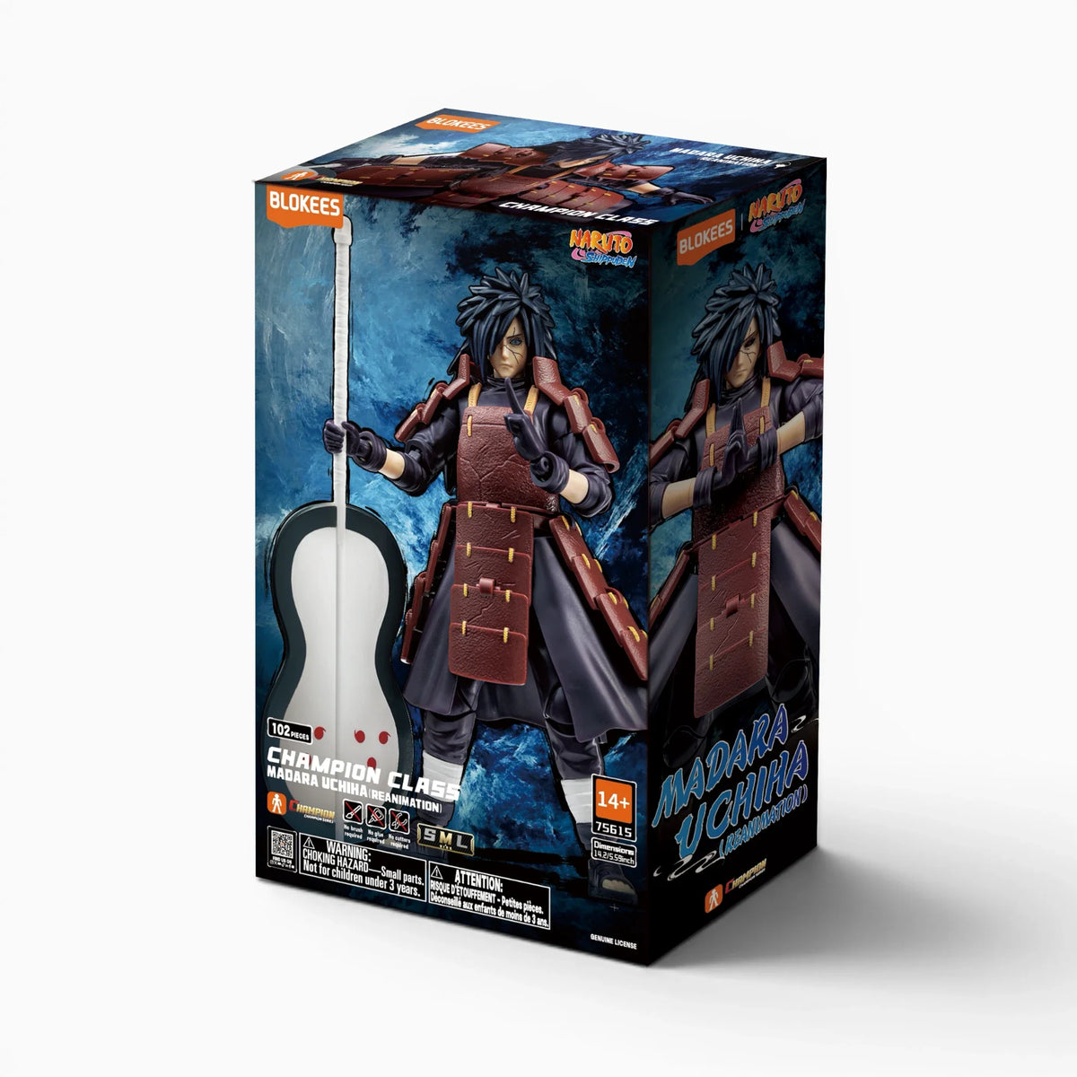 Naruto Madara Uchiha Articulated Model Kit - Blokees