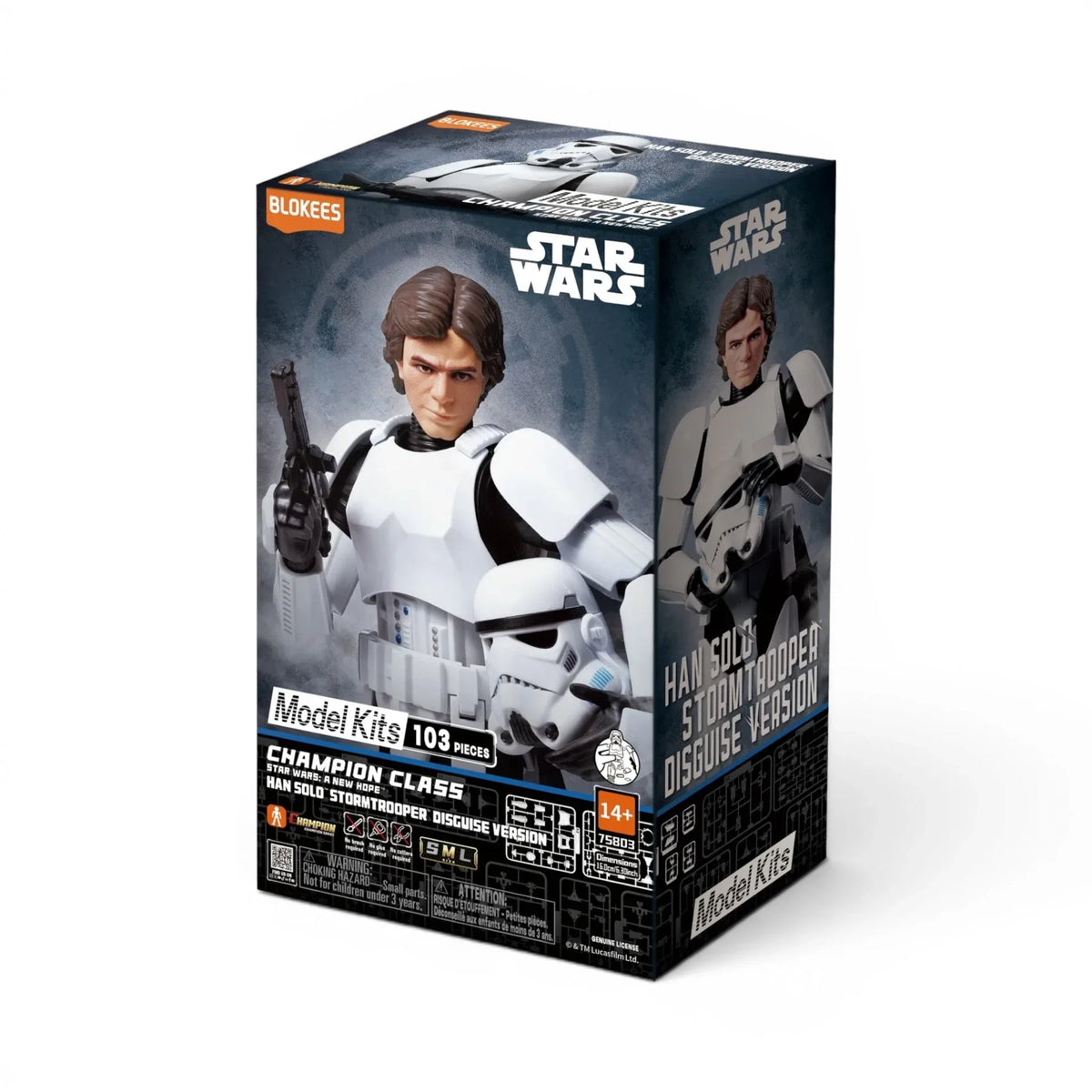 Han Solo beweglicher Modellbausatz - Blokees