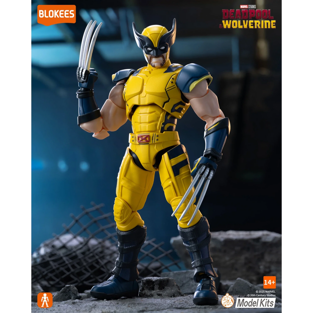 Wolverine Articulated Model Kit - Blokees