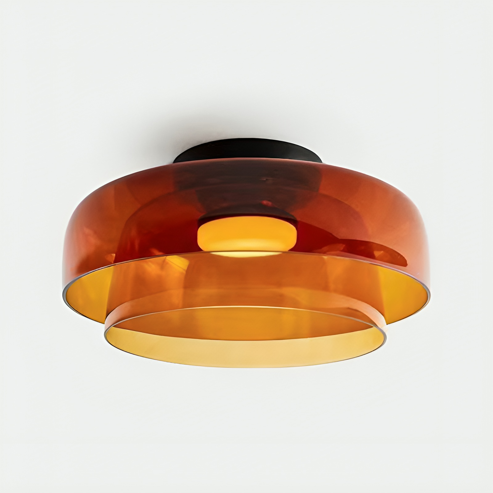 Stylish Green Glass Pendant Light | Modern Ceiling Lamp for Home