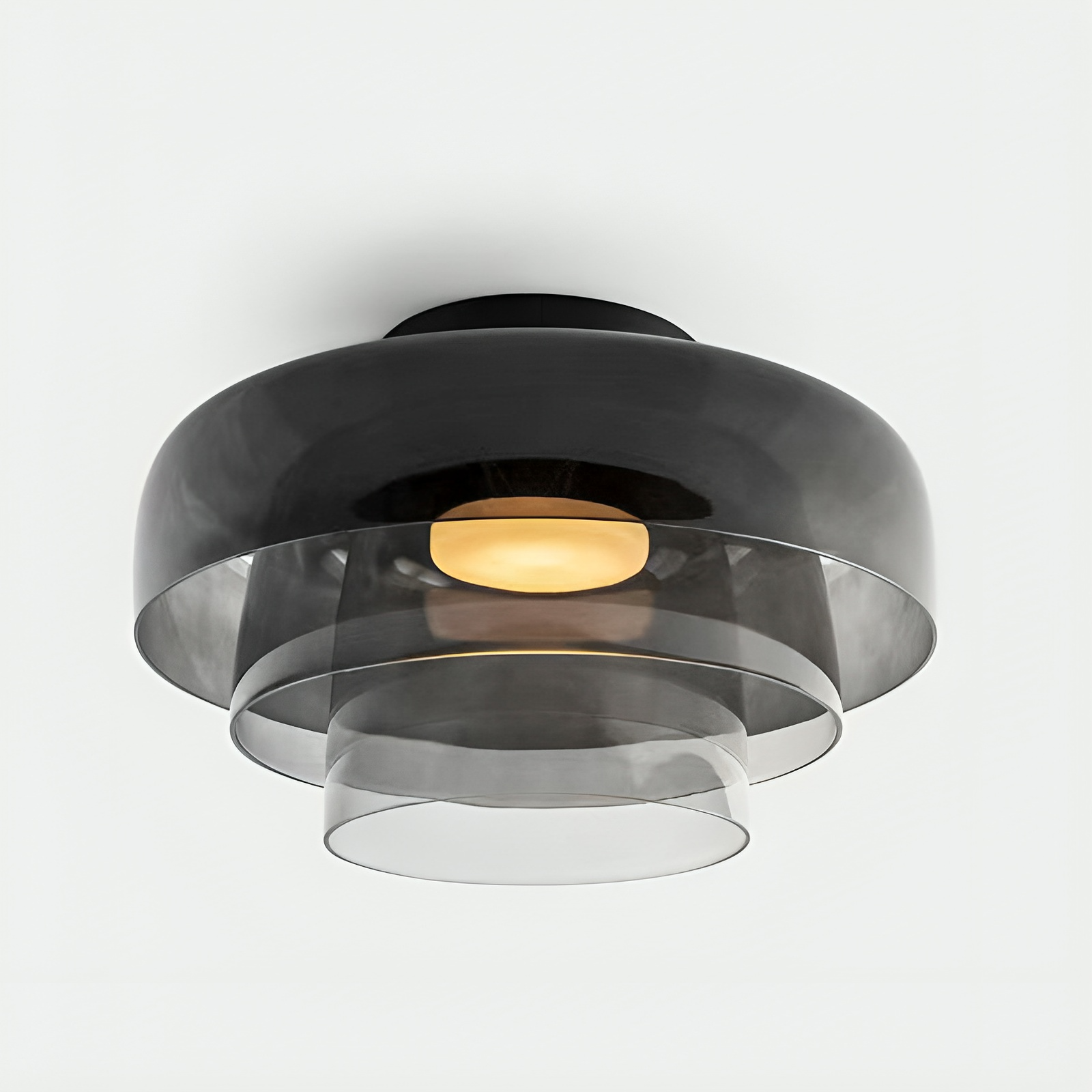 Stylish Green Glass Pendant Light | Modern Ceiling Lamp for Home