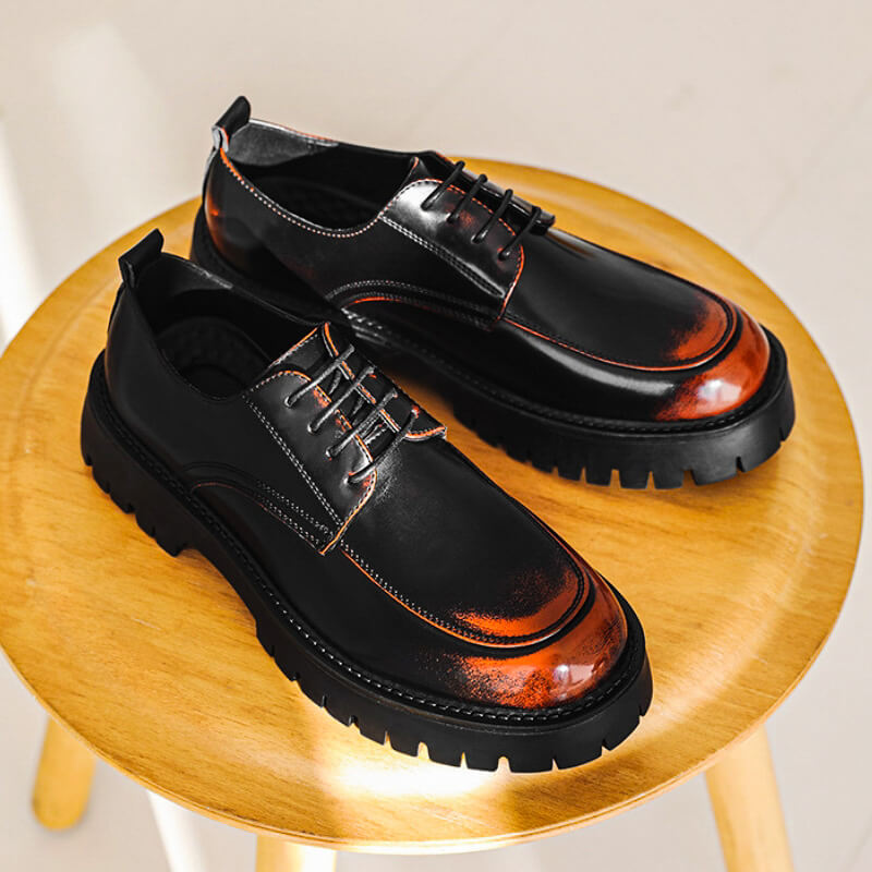Renante | Men’s Hand-Painted Leather Dress Footwear