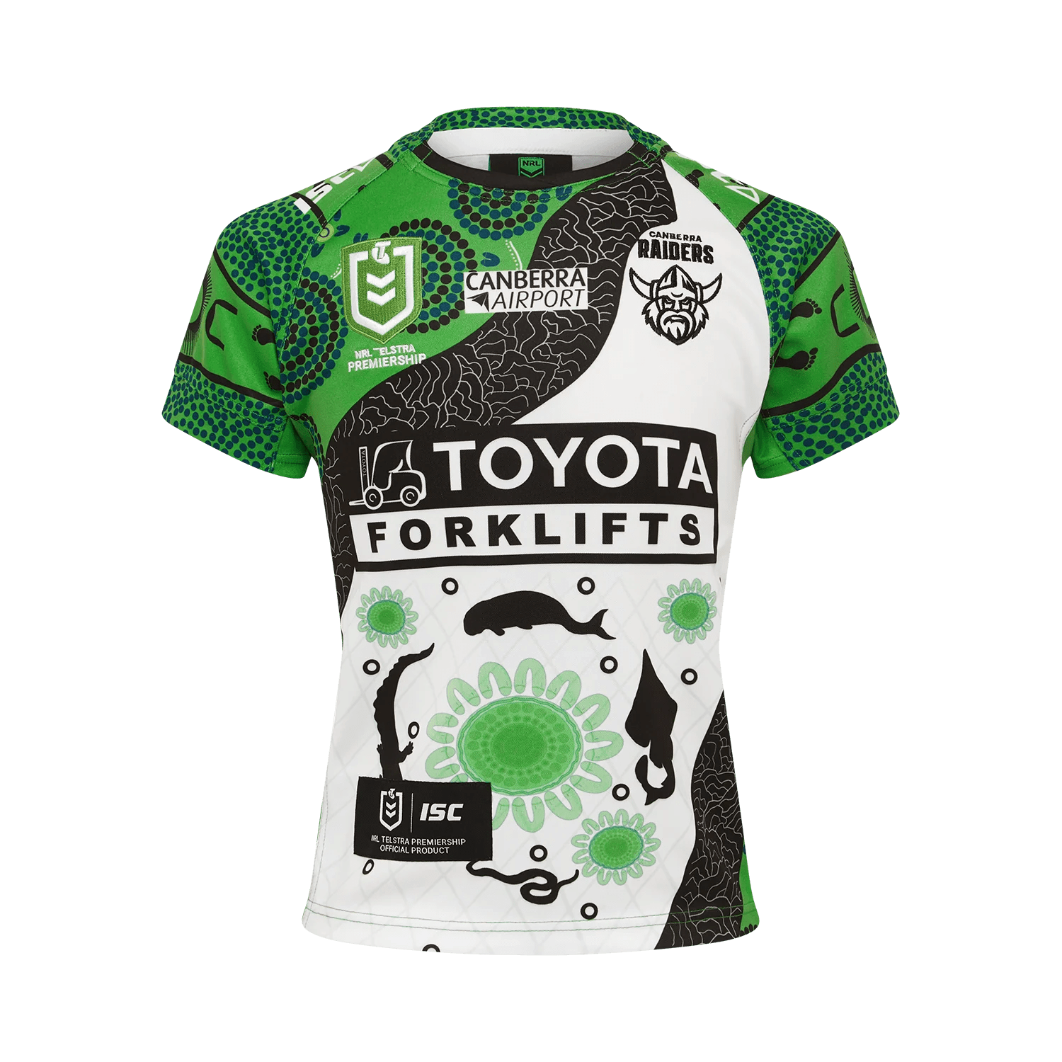 Maillot autochtone Canberra Raiders 2025