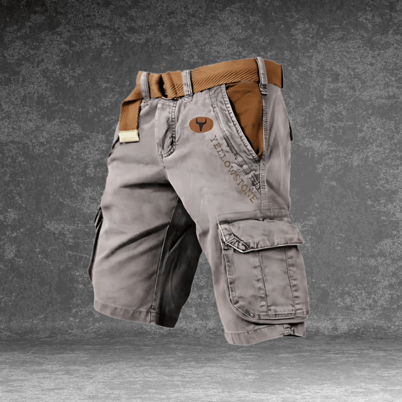 Men’s Cargo Shorts with Multi-Pocket Storage – RuggedFit Everyday Shorts
