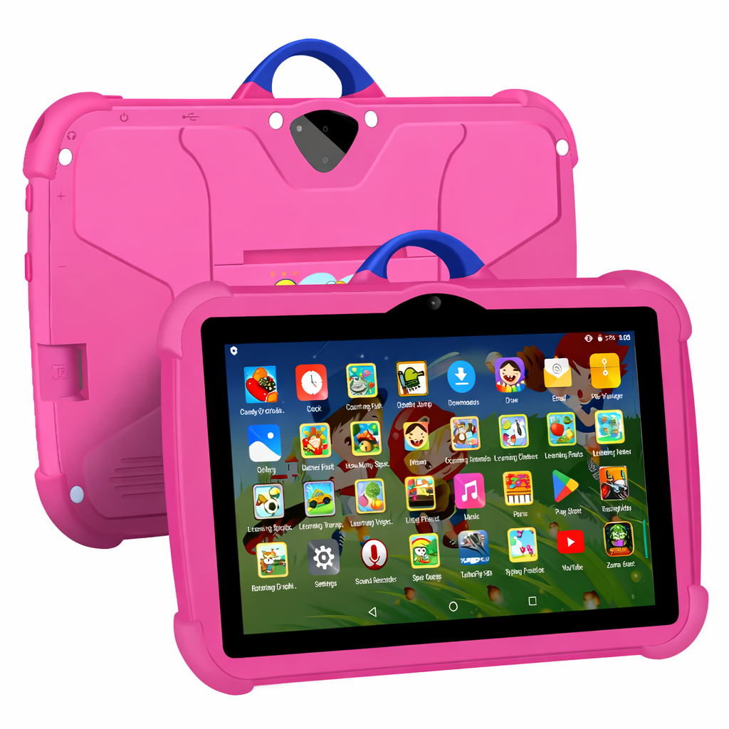 7-Inch Kids Android Tablet – Shockproof Case for Learning & Entertainment