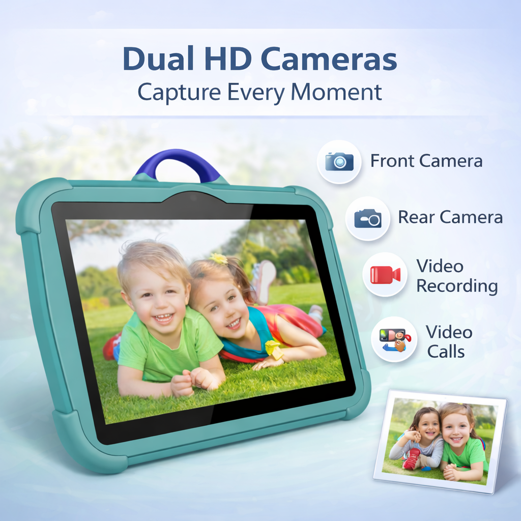 7-Inch Kids Android Tablet – Shockproof Case for Learning & Entertainment
