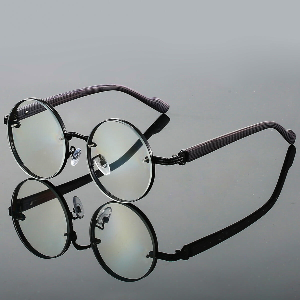 | Torvane Men’s Round Metal Sunglasses