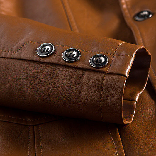 Luceno | Men’s Italian Leather Coat