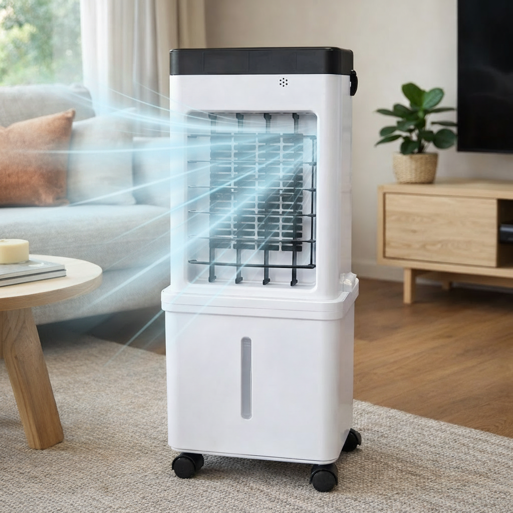 3-in-1 Portable Air Cooler – Cooling Fan & Dehumidifier