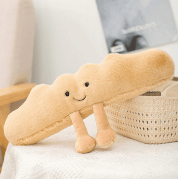 Croissant Plush Toy | Plush Food-Themed Cuddle Companion
