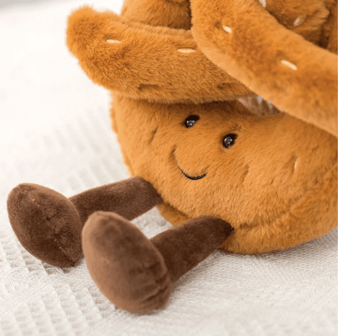 Croissant Plush Toy | Plush Food-Themed Cuddle Companion