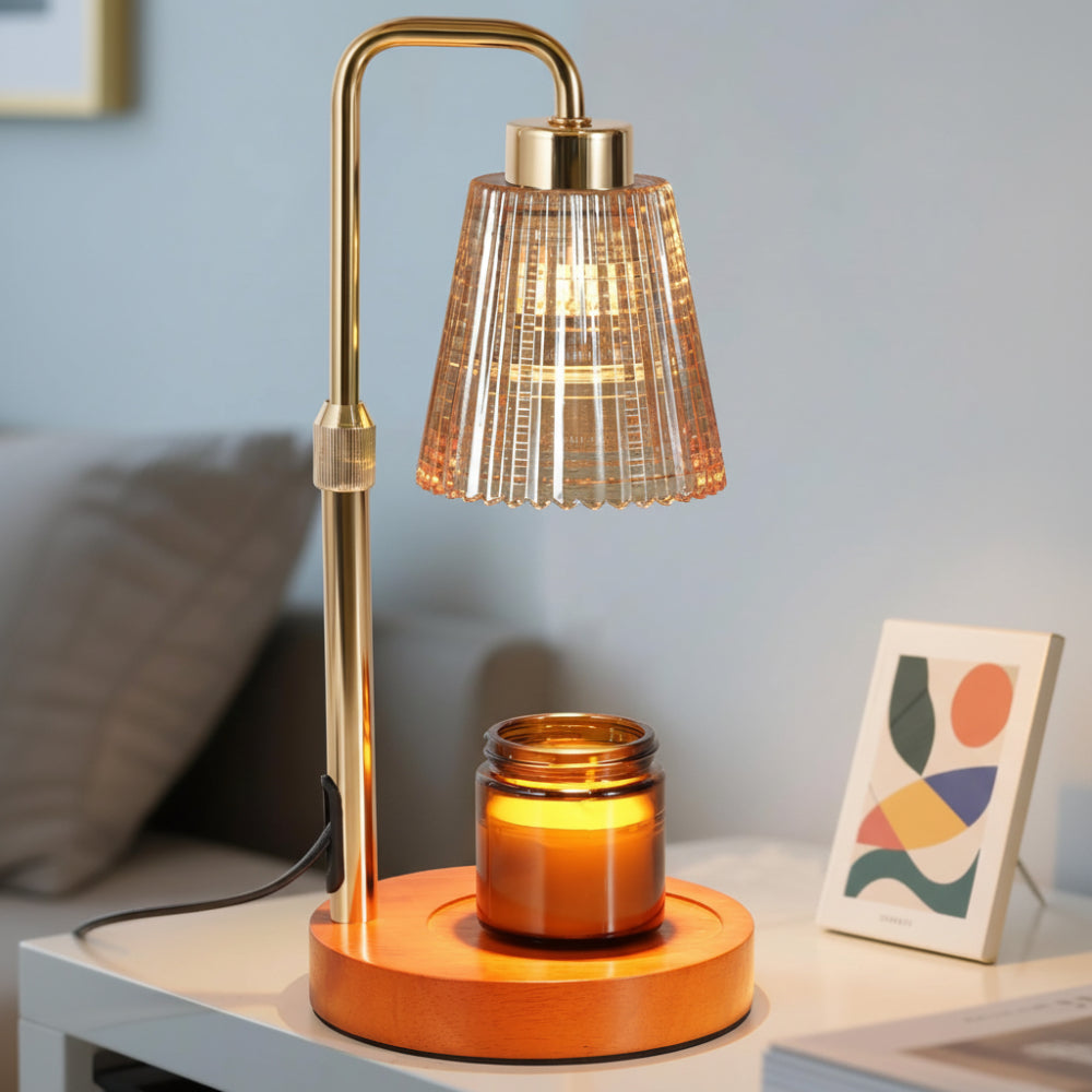 Candle Warmer Lamp Timer Dimmable Adjustable Height Wax Melting Lamp