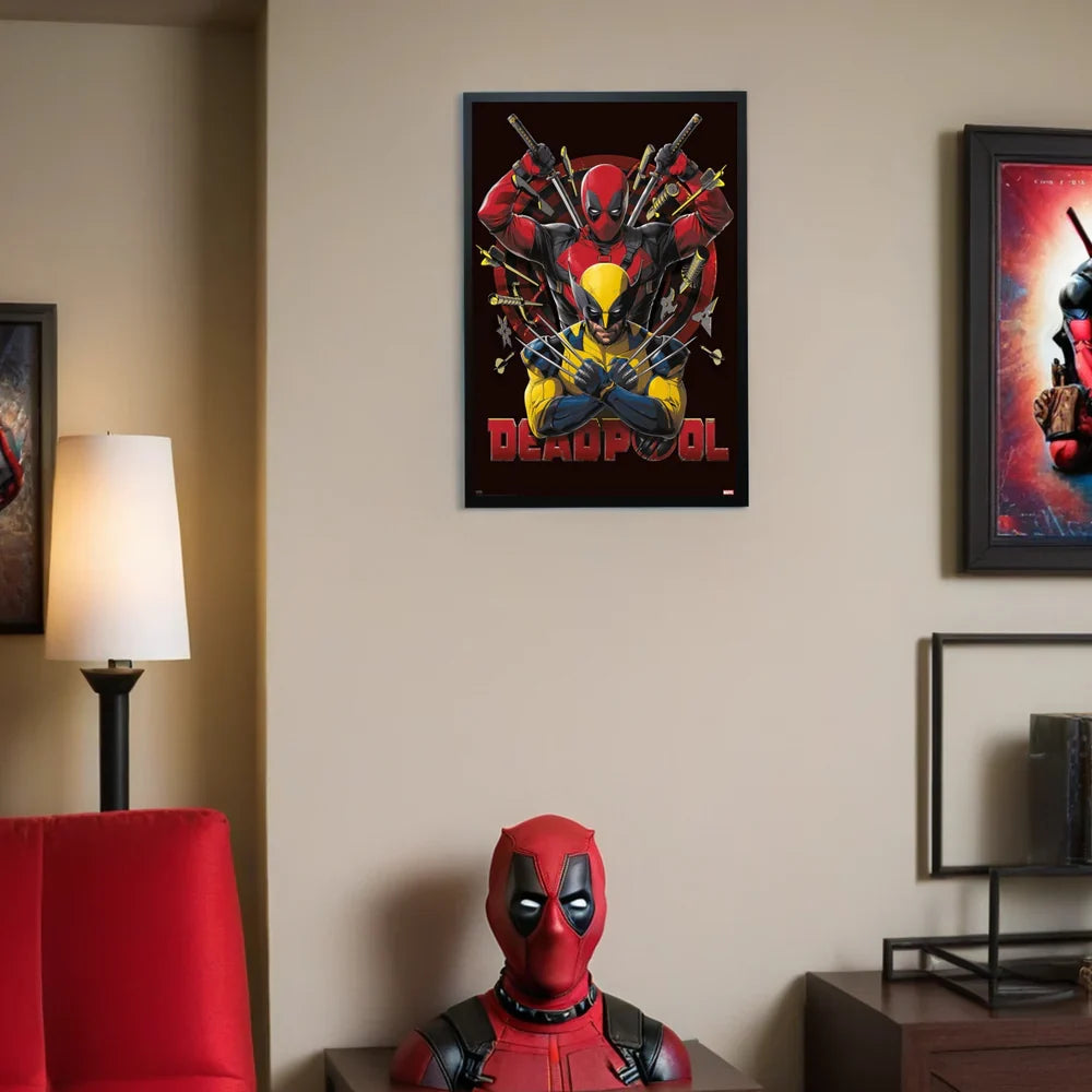 Deadpool & Wolverine Maxi-Wandposter - 61 x 91.5 cm
