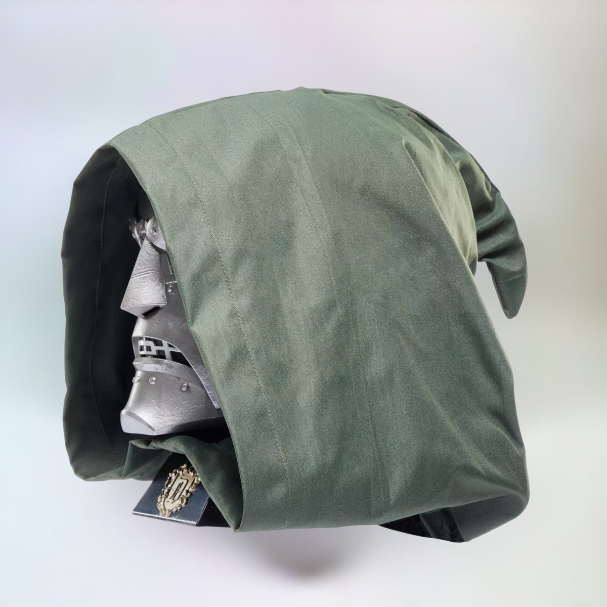 Marvel Legends Doctor Doom Helmet with Hood and Display Stand
