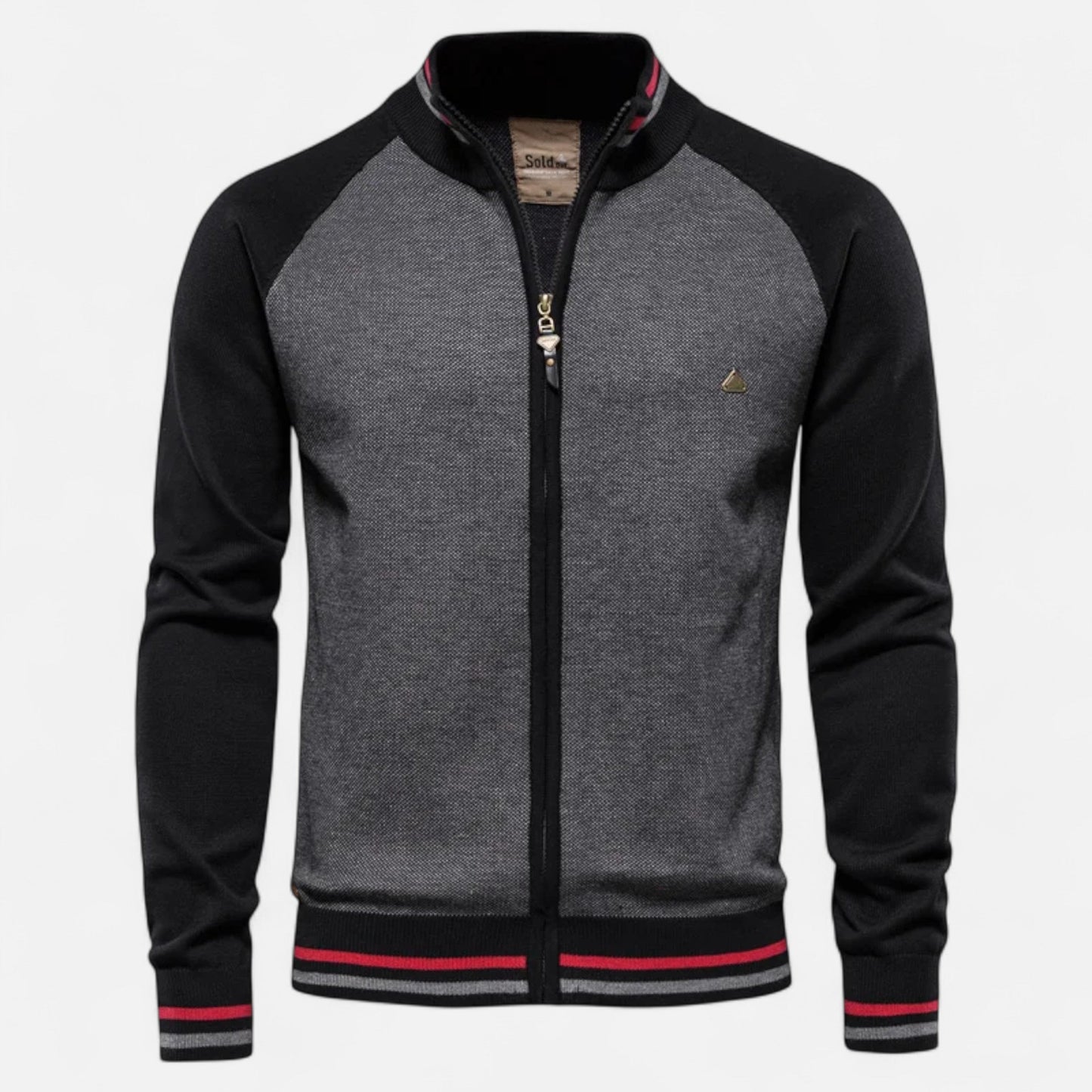 | Dorevelle Men’s Zipped Cotton Sweater