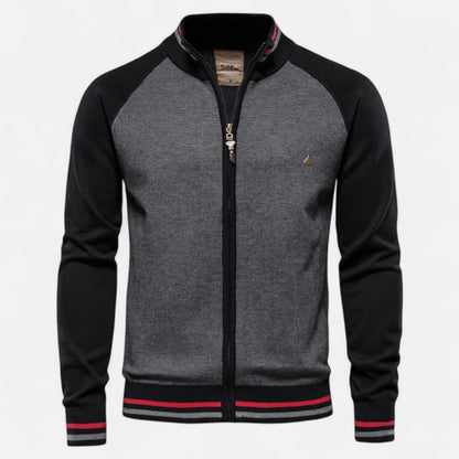 | Dorevelle Men’s Zipped Cotton Sweater