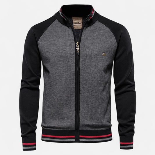 | Dorevelle Men’s Zipped Cotton Sweater