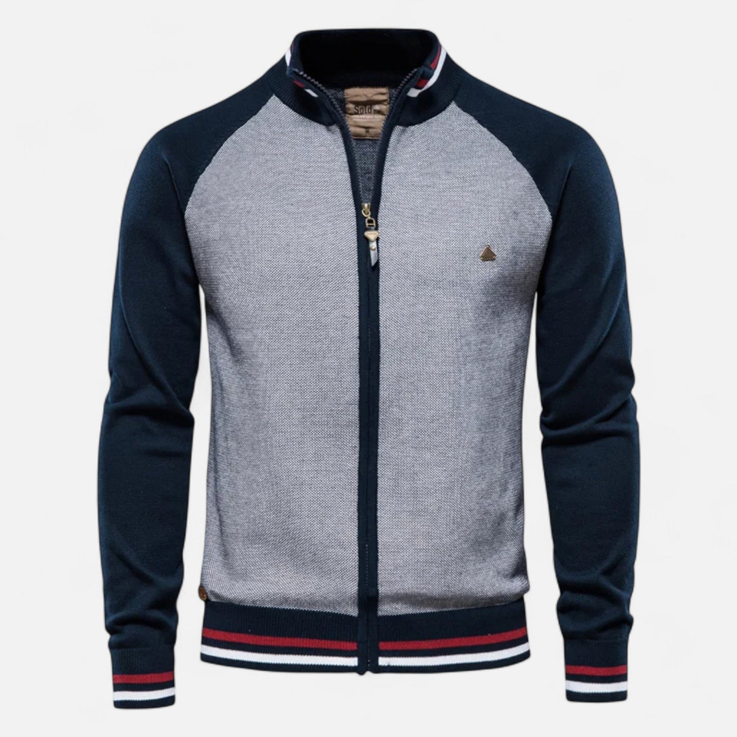 | Dorevelle Men’s Zipped Cotton Sweater