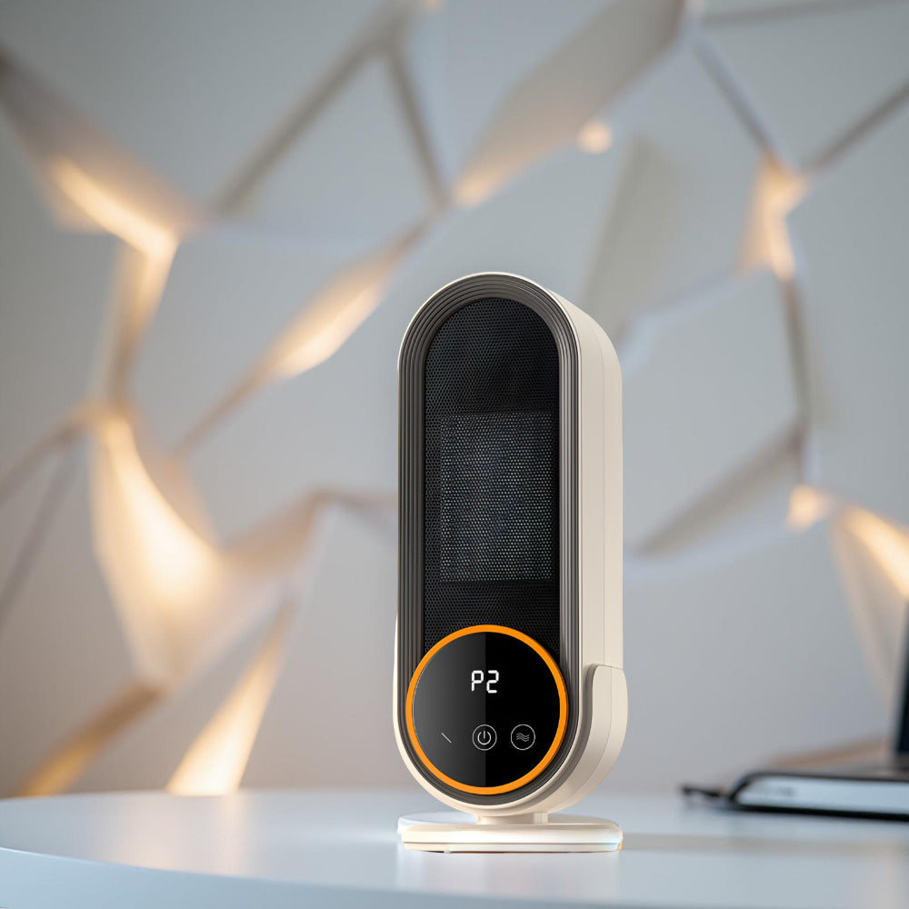 Electric Infrared Heater Travel-Friendly Carbon Fiber Oscillating Space Heater