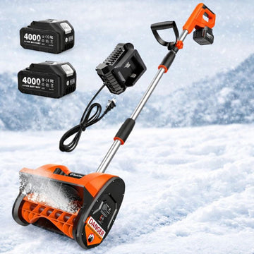 Electric Snow Shovel Cordless Battery Powered Snow Blower