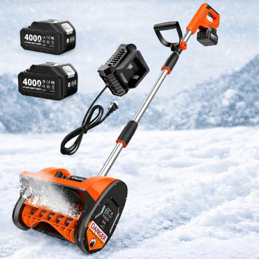 Electric Snow Shovel Cordless Battery Powered Snow Blower