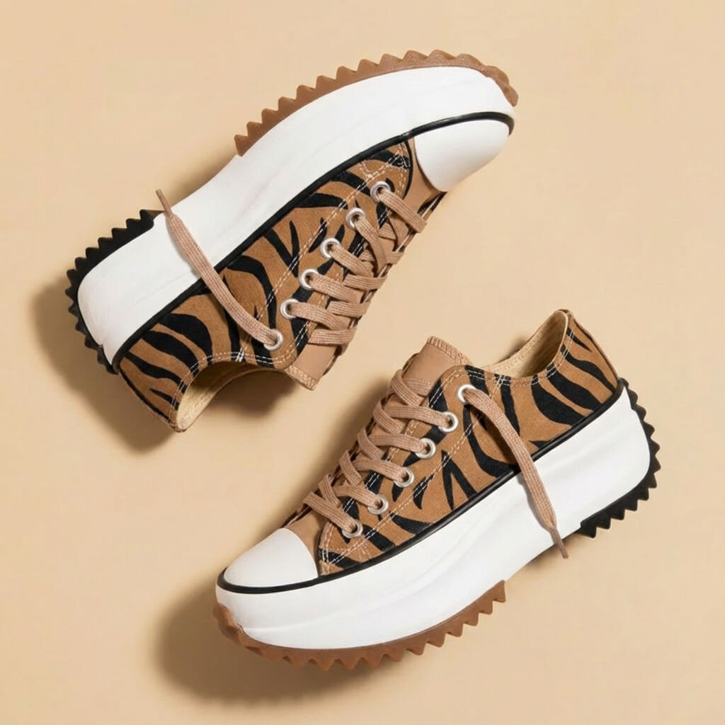 Evhone | Women’s High-Top Canvas Trainers