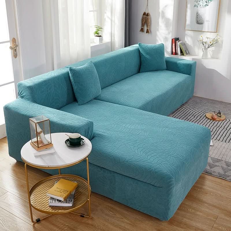 L-Shaped Sofa Cover Protector – SofaLock Stretch Furniture Cover