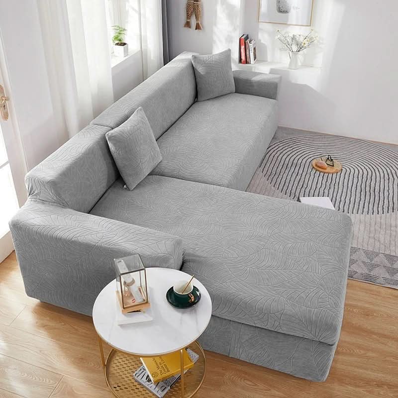 L-Shaped Sofa Cover Protector – SofaLock Stretch Furniture Cover