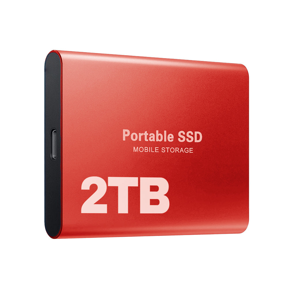Portable SSD 2TB Hard Drive External Storage Compact Fast Top Quality