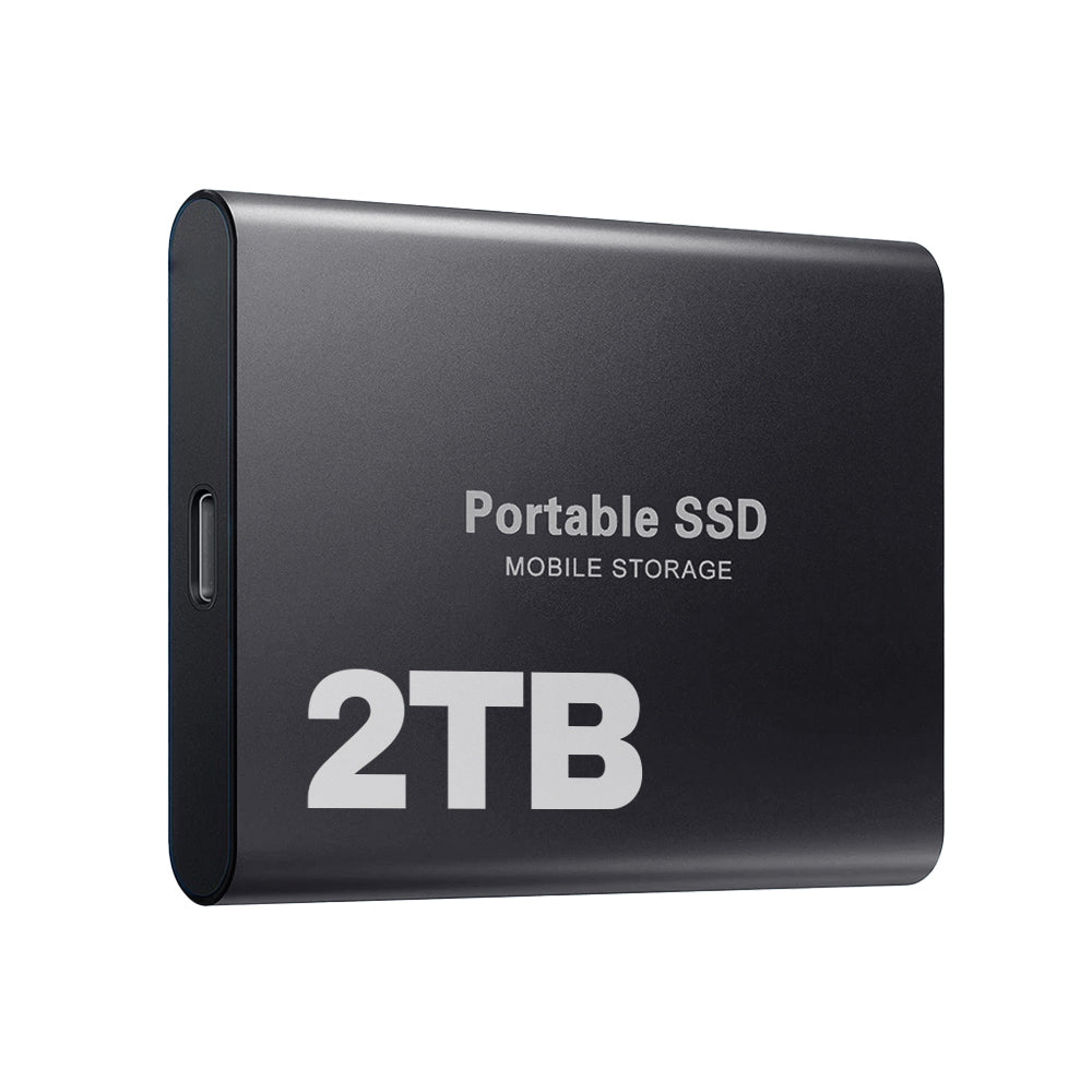 Portable SSD 2TB Hard Drive External Storage Compact Fast Top Quality