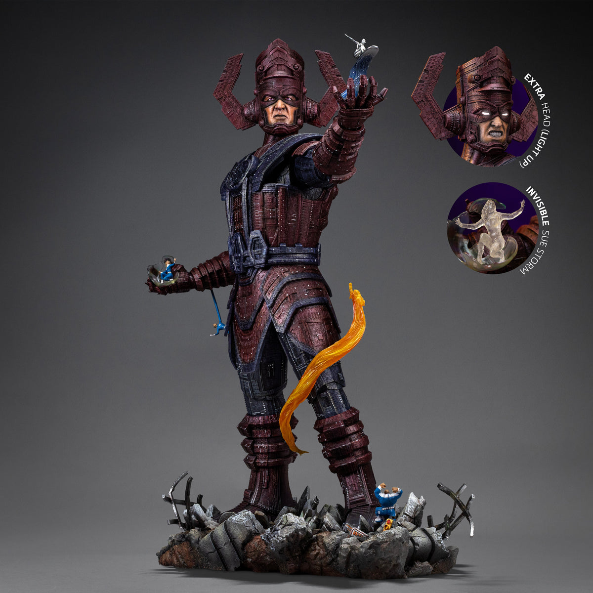 Galactus Diorama Deluxe - Fantastic Four - Demi Art Scale 1/20-displaybeeld