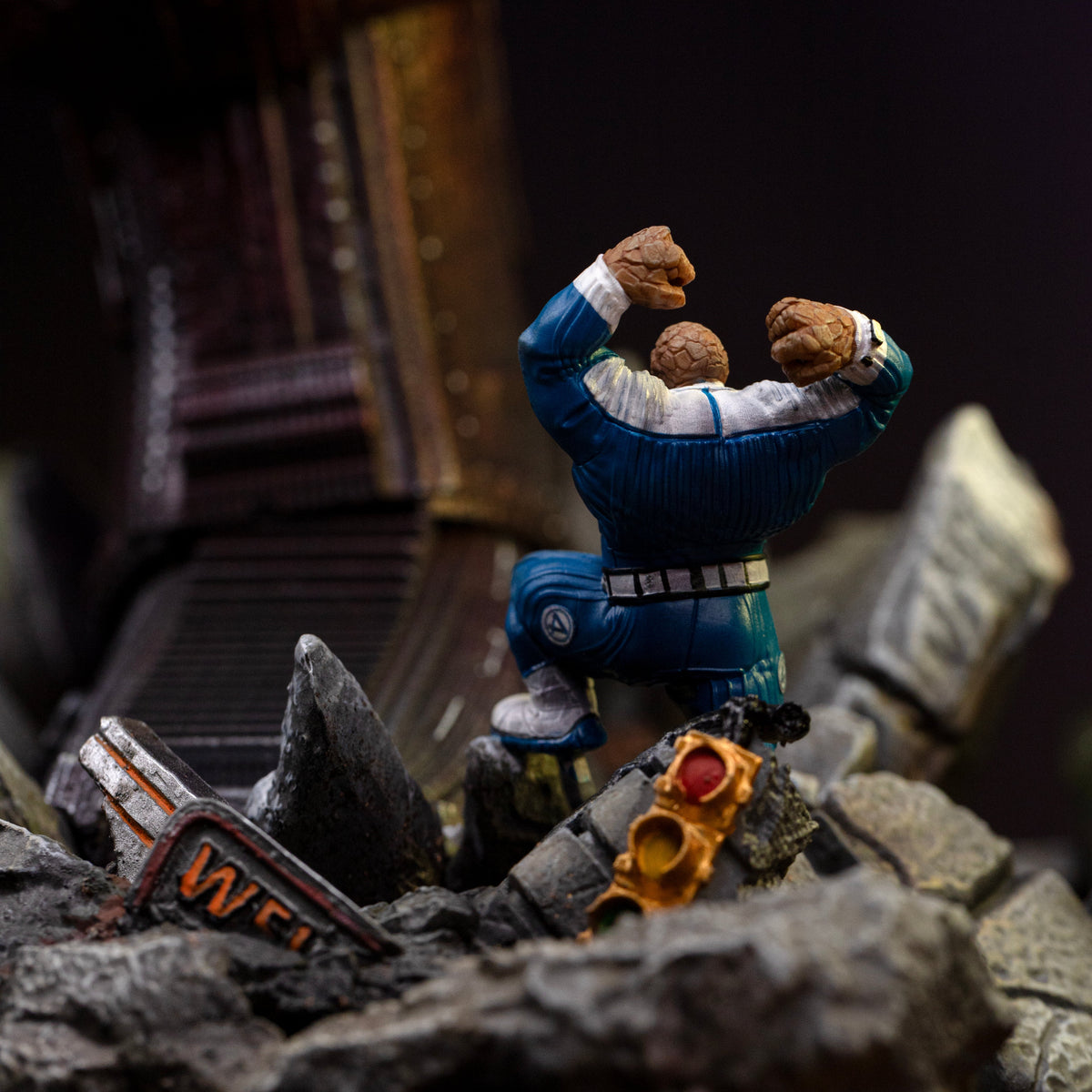 Galactus Diorama Deluxe - Fantastic Four - Demi Art Scale 1/20-displaybeeld