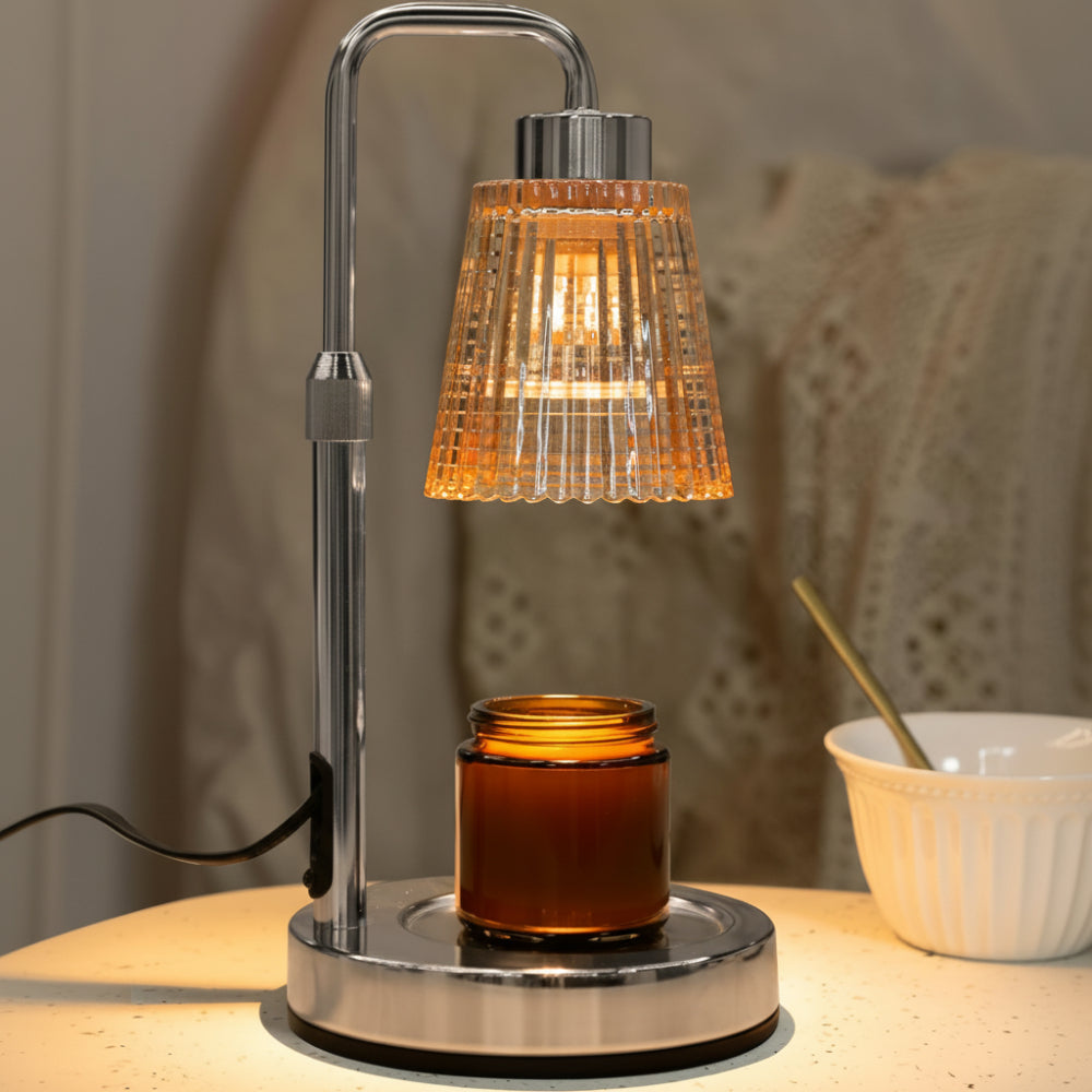 Candle Warmer Lamp Timer Dimmable Adjustable Height Wax Melting Lamp