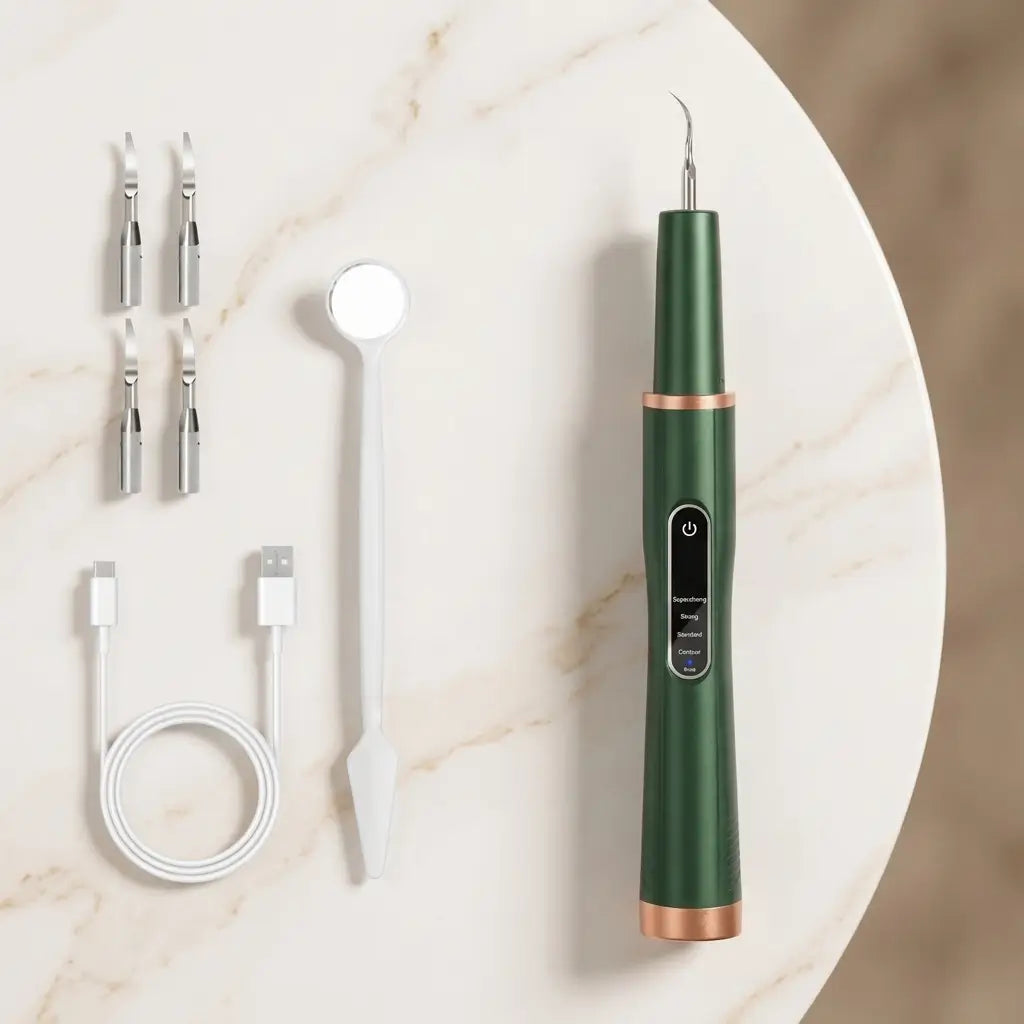 Détartreur dentaire ultrasonique pour chien et kit de nettoyage des dents