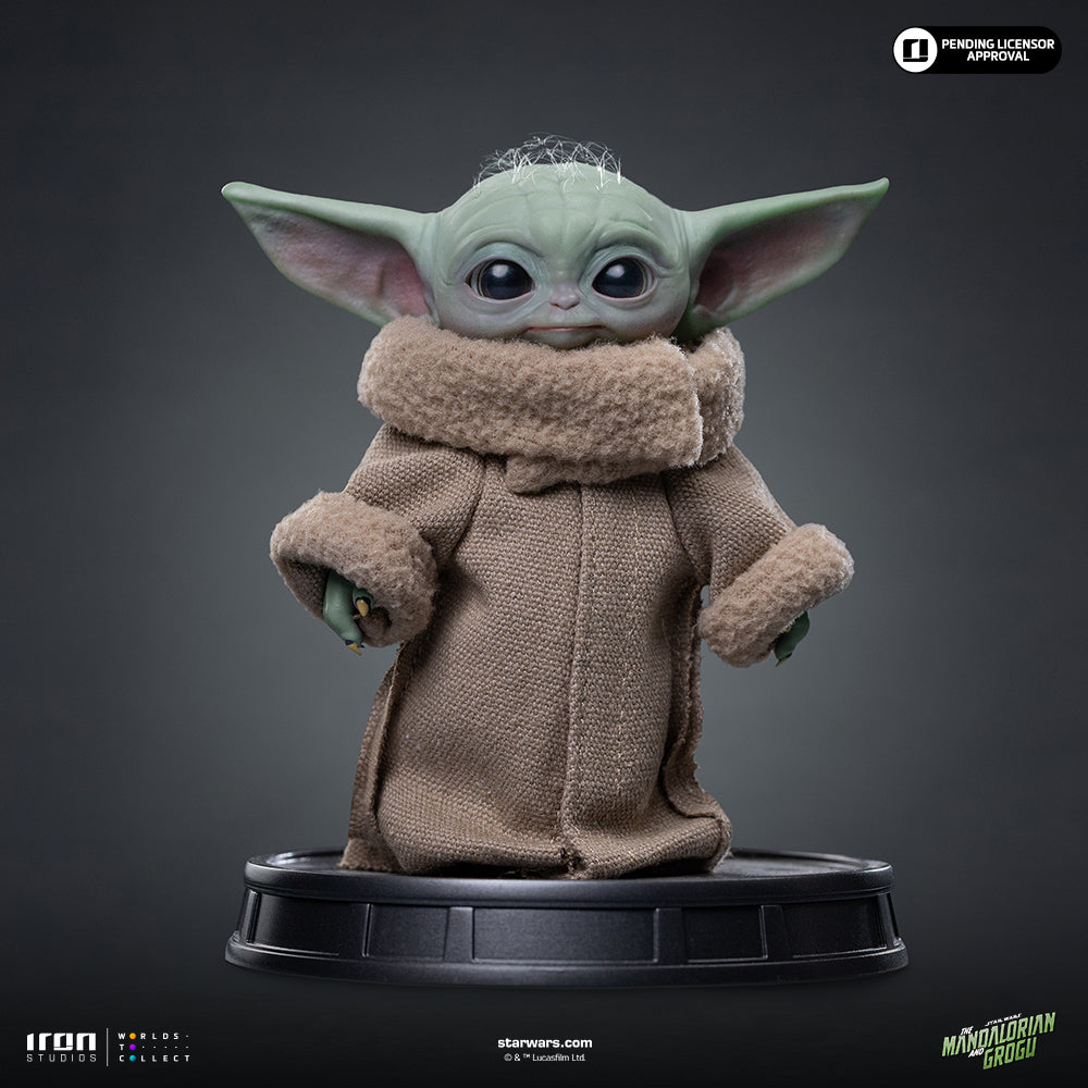 Grogu Immer neugierig Ausstellungsstatue - Iron Studios Mandalorian und Grogu-Kollektion