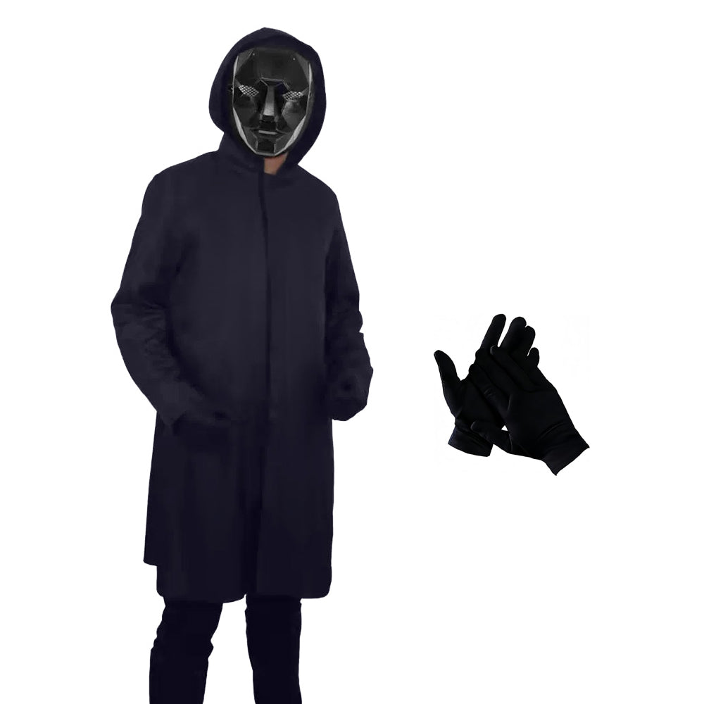 Cosplay Front Man Polyester Outfit Kids Game Guard Costume