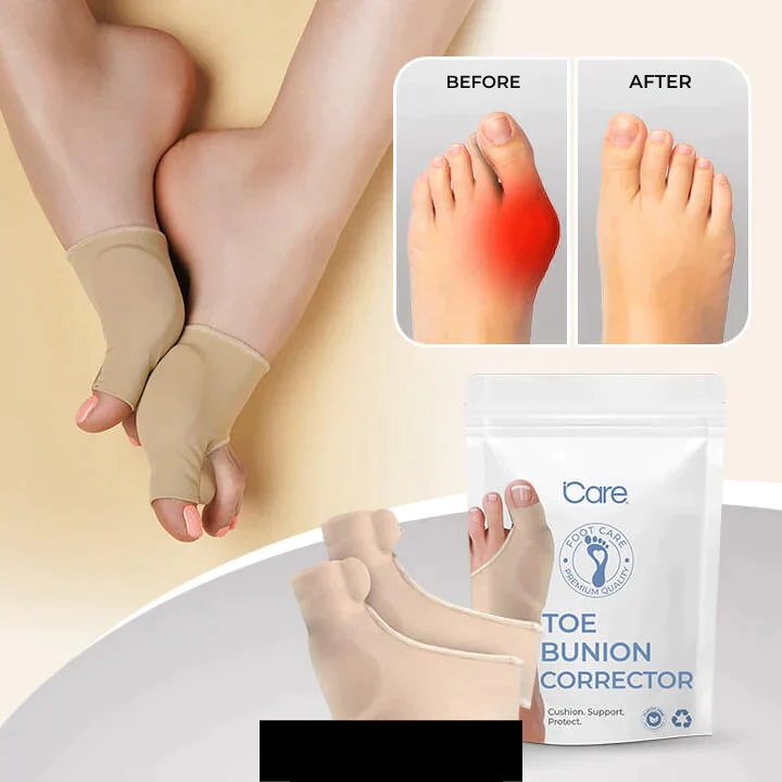 Protège-orteils et manchon de soutien pour hallux valgus – gel souple anti-pression – correcteur soulageant