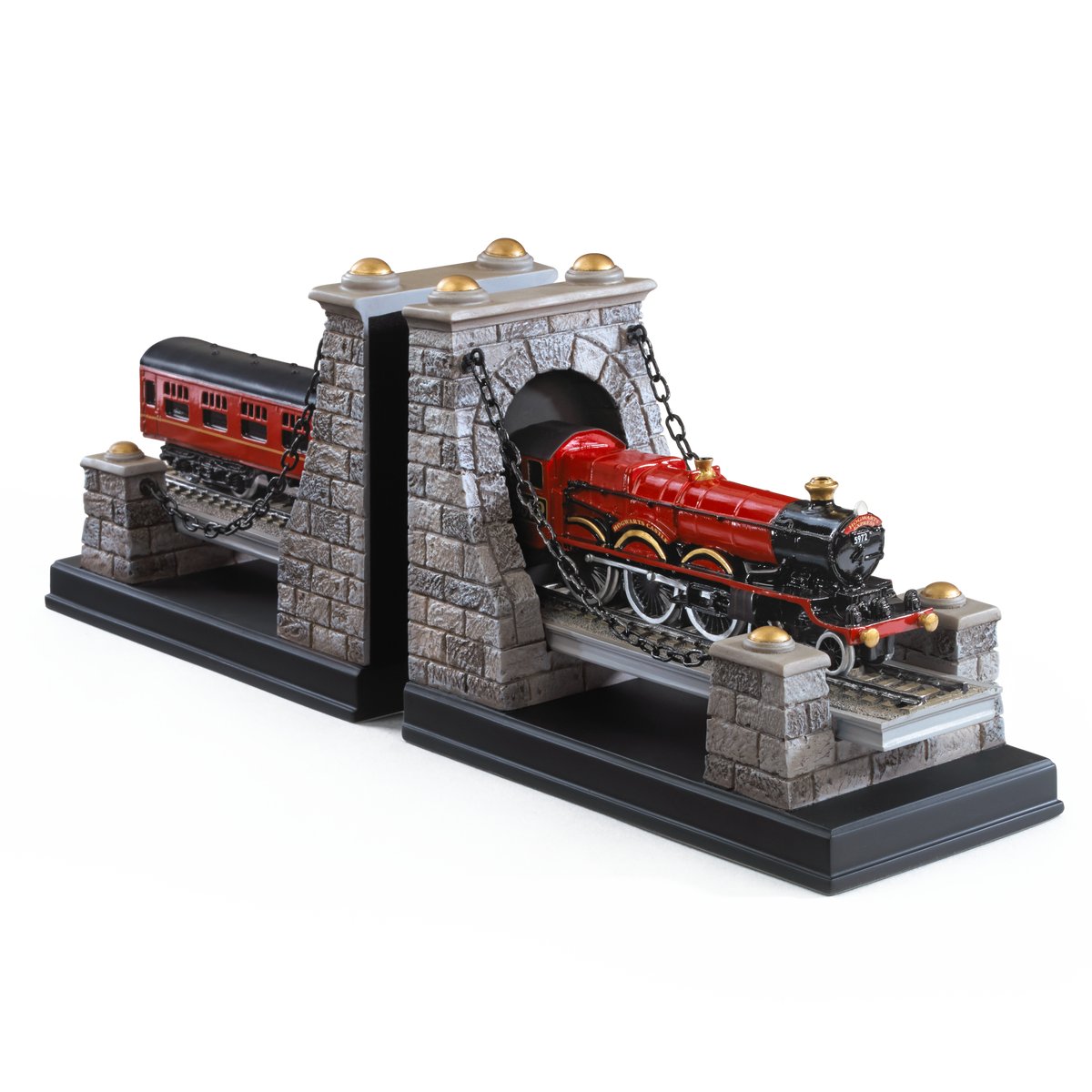 Harry Potter Hogwarts Express Bookends - Hand-Painted Pair