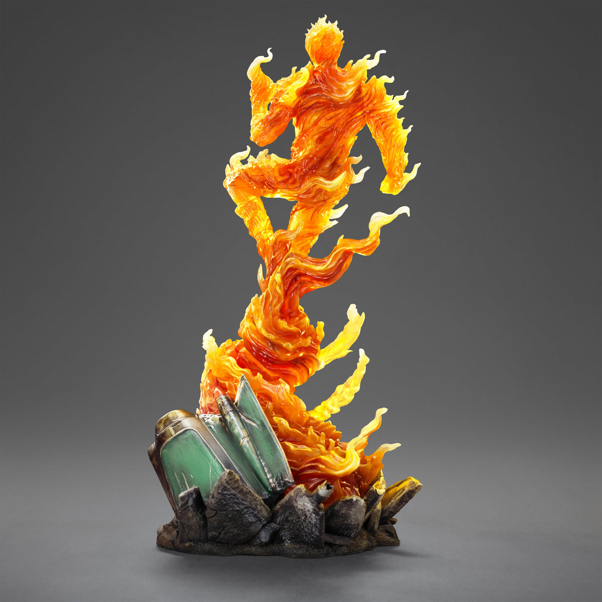 Human Torch - The Fantastic Four: First Steps - Ausstellungsstatue im Maßstab 1:10