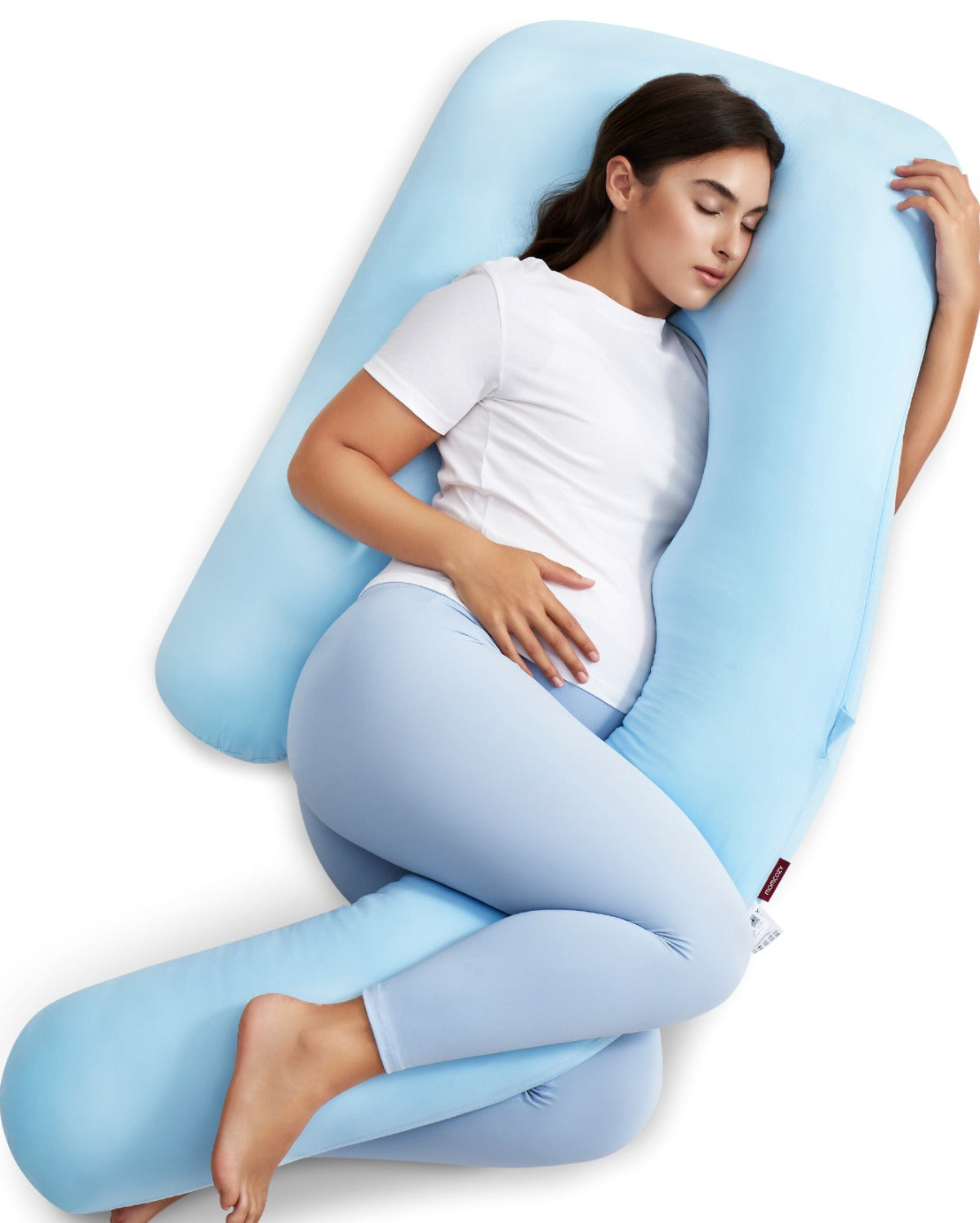 Pregnancy Pillow for Comfort and Support - Body Pillow for Sleep