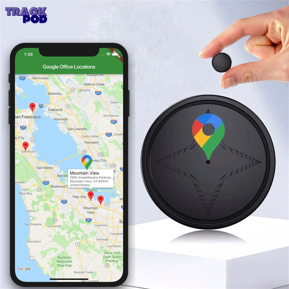 GPS Tracker for Vehicles with Magnetic Mount Car Tracker Device