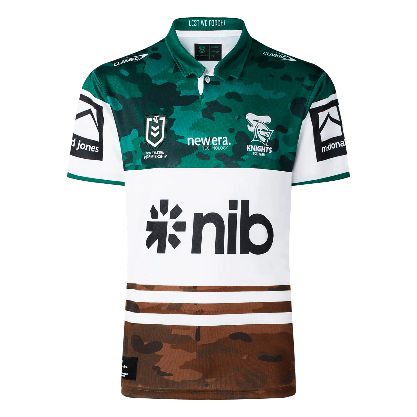 Maillot ANZAC Newcastle Knights 2025