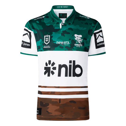 2025 Newcastle Knights ANZAC Jersey